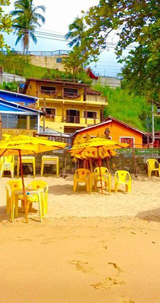 Yellow House Beira Mar Portinho Villa Ilhabela Exterior foto